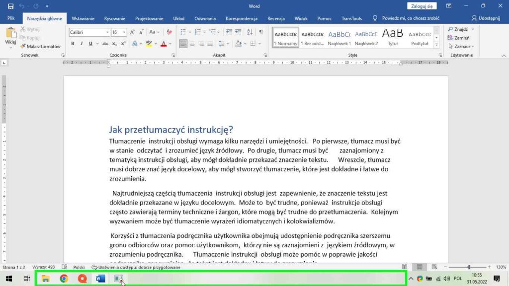 Step 22 screenshot.